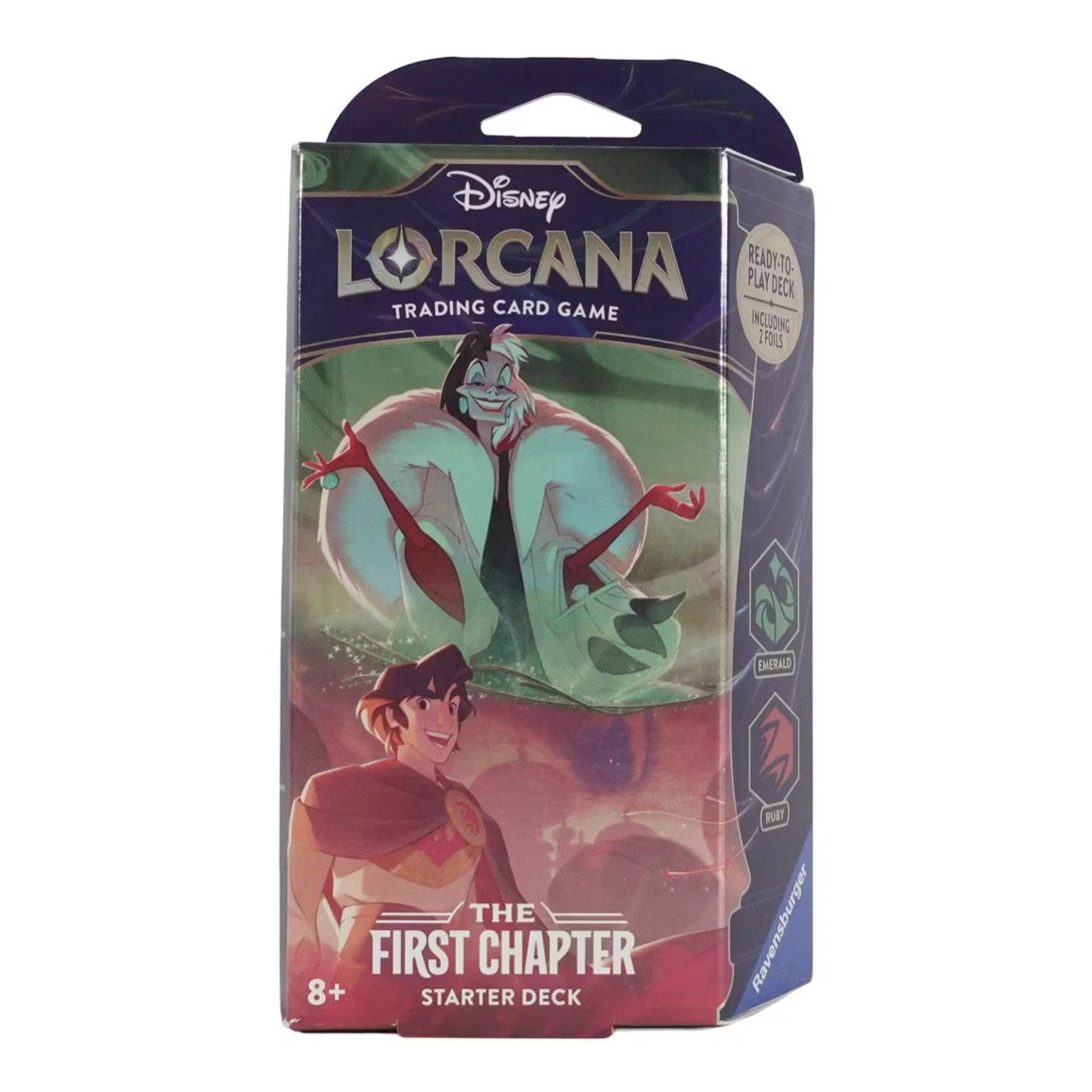 Disney Lorcana The First Chapter Starter Deck Ruby & Emerald – CardFaire