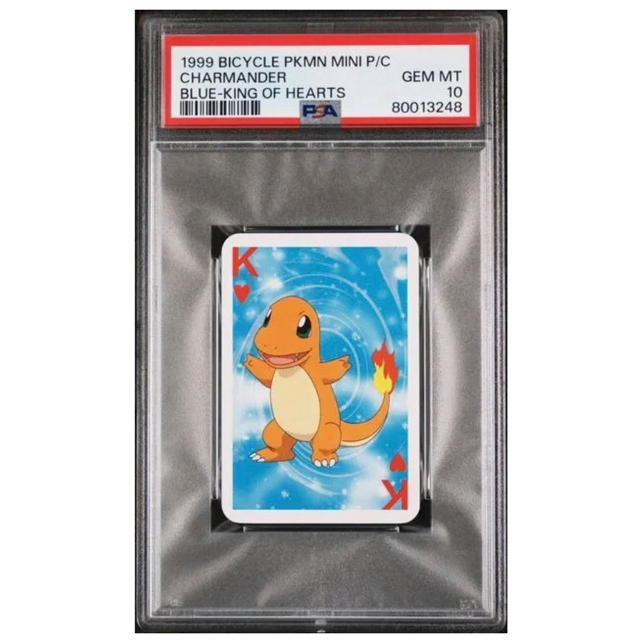 1999 Bicycle Pokmon Mini Playing Cards Blue Deck Charmander King of H CardFaire 1999 Bicycle Pokmon Mini Playing Cards Blue Deck Charmander King of H CardFaire