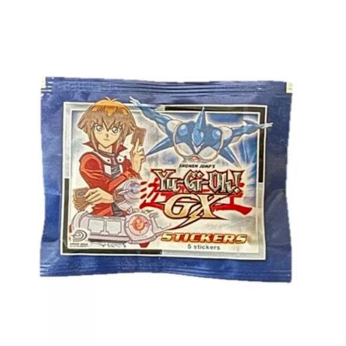 Yu-Gi-Oh! GX Series 3 Sticker Factory Sealed Pack - Minor Damage