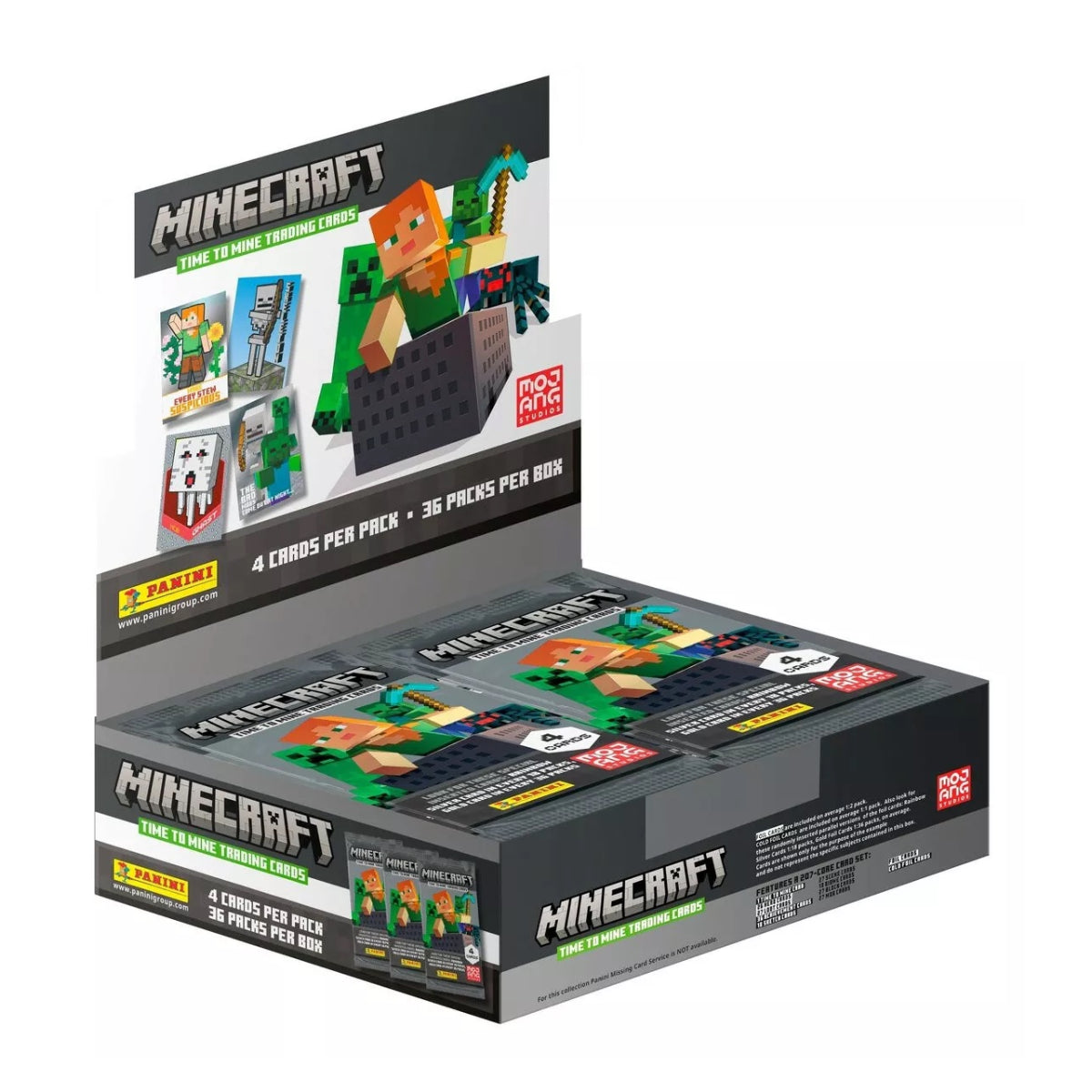 2022 Panini Minecraft Time To Mine Booster Box
