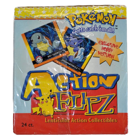 1999 Pokémon Artbox Action Flipz Premier Edition Booster Box
