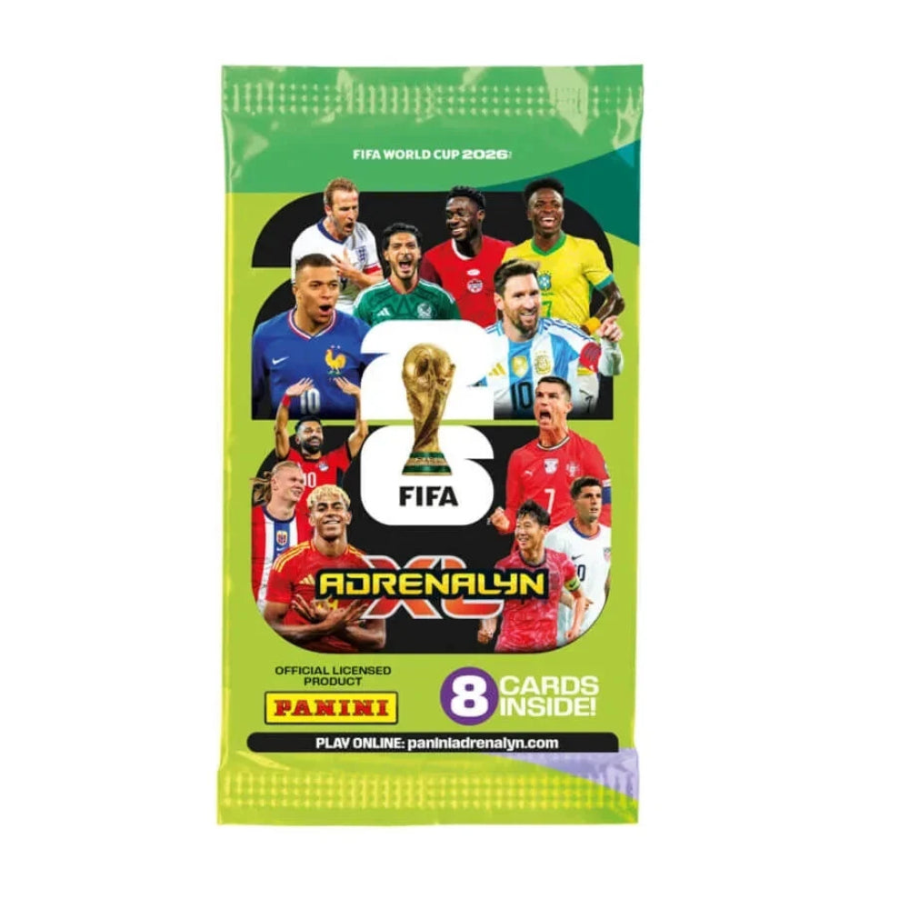 2026 Panini Adrenalyn XL FIFA World Cup Factory Sealed Booster Pack
