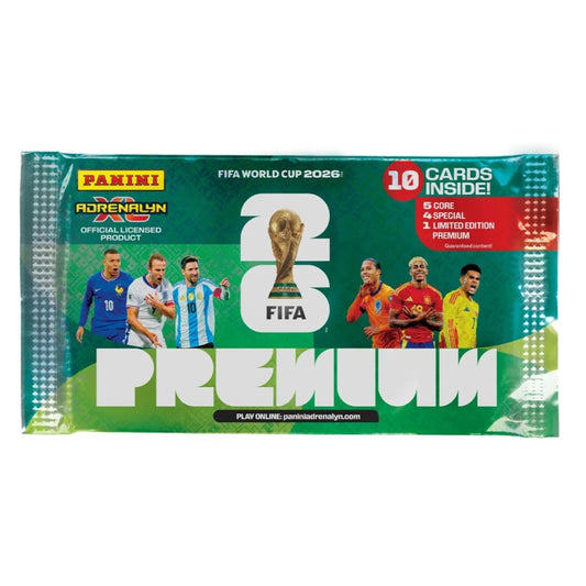 2026 Panini Adrenalyn XL FIFA World Cup Premium Pack Factory Sealed