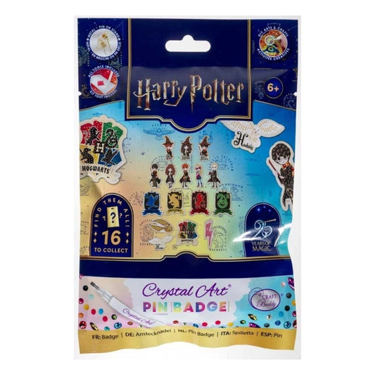 Craft Buddy Harry Potter Crystal Art Pin Badge