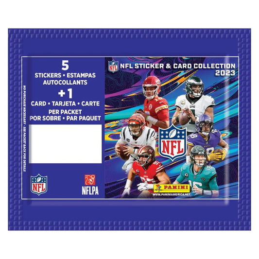 2023 Panini NFL Sticker & Card Collection Factory Sealed Pack