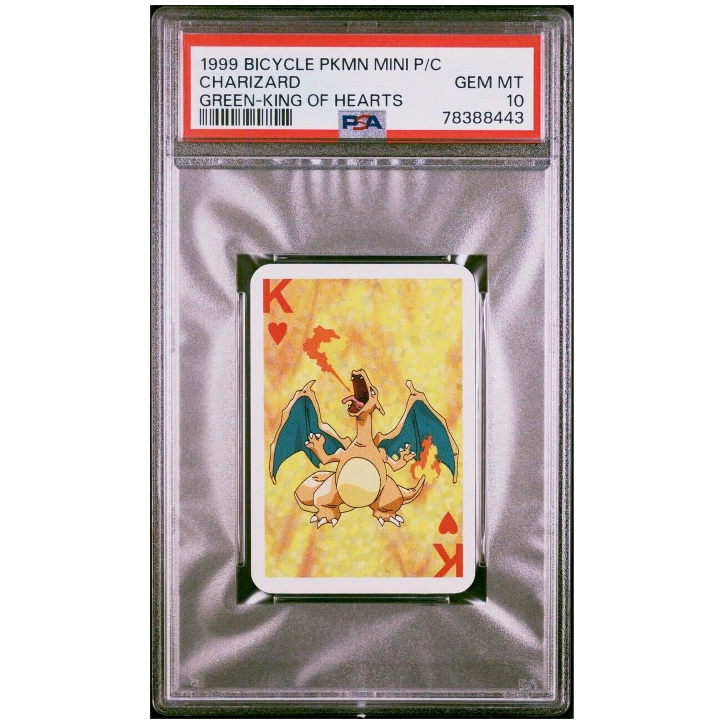 1999 Bicycle Pokmon Mini Playing Cards Green Deck Charizard King of H CardFaire 1999 Bicycle Pokmon Mini Playing Cards Green Deck Charizard King of H CardFaire