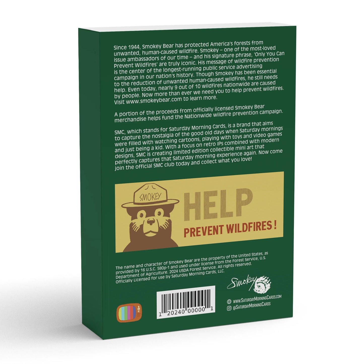 2024 Saturday Morning Cards Smokey Bear